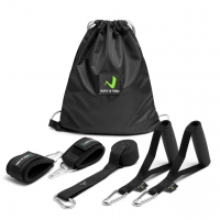 Набор ручек и креплений для тренировки с резиновыми петлями